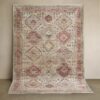 TAPIS RECTANGULAIRE EFFET VINTAGE