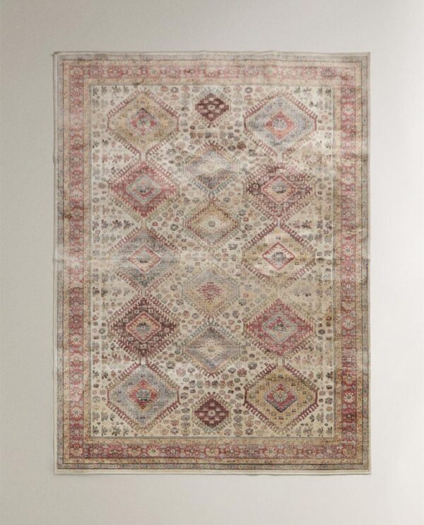 TAPIS RECTANGULAIRE EFFET VINTAGE