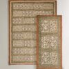 TAPIS BLOCK PRINT COTON
