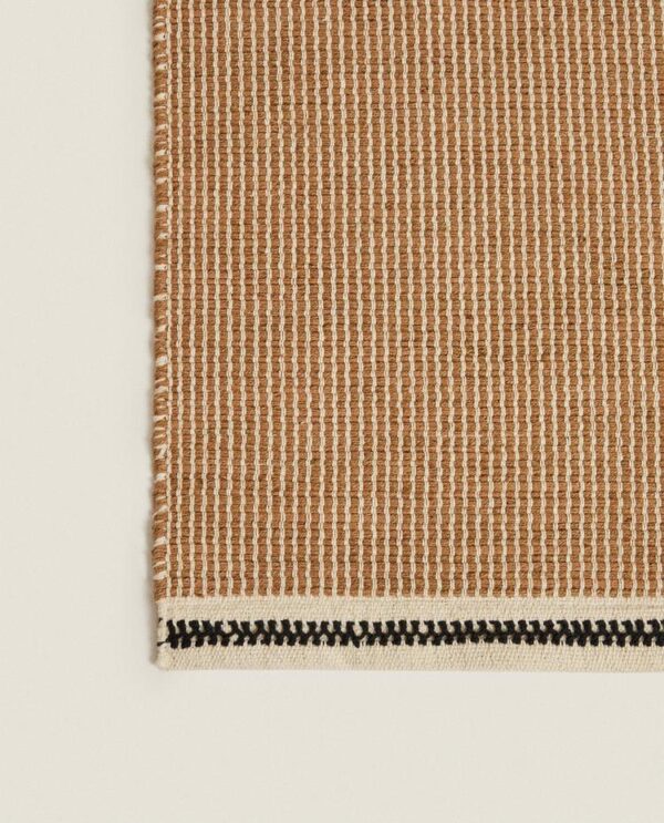 TAPIS JUTE RAYURES