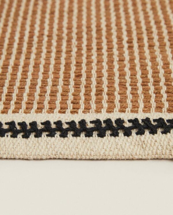TAPIS JUTE RAYURES