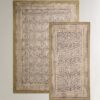 TAPIS COTON IMPRIMÉ BLOCK PRINT