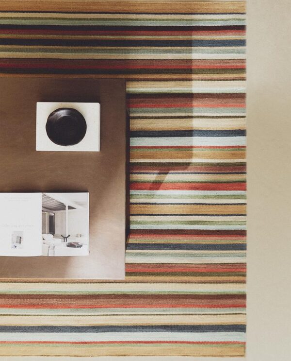 TAPIS RAYURES COULEURS